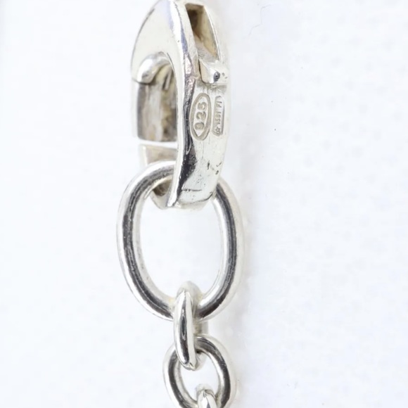 GUCCI LUXURY 925 Sterling Silver Necklace 19.5 inches approx STUNNING! - Picture 9 of 10